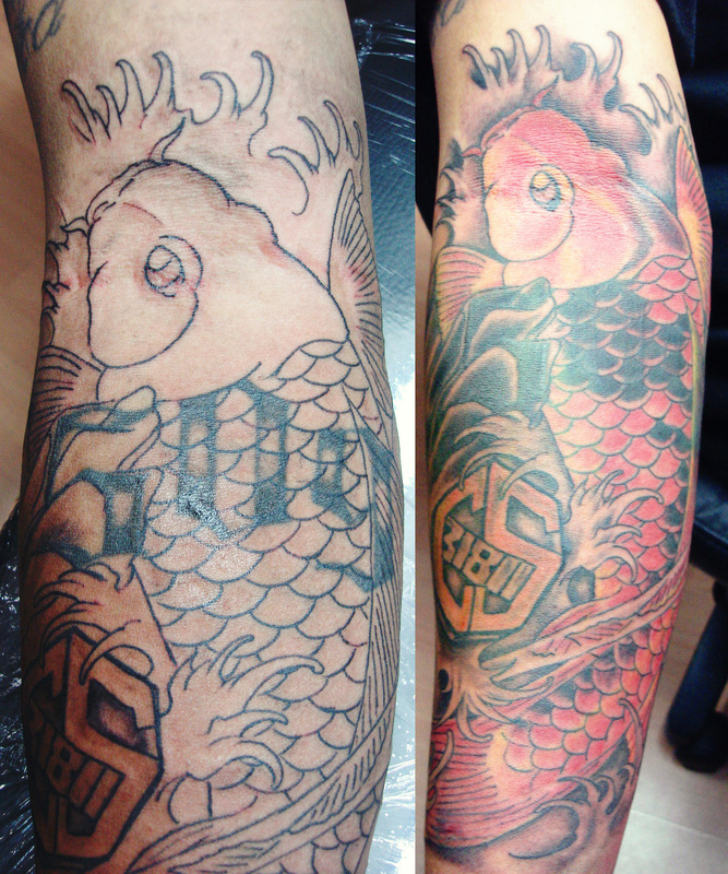Hung's Tattoo Parlor - Cover Up Tattoo Artworks - Minneapolis